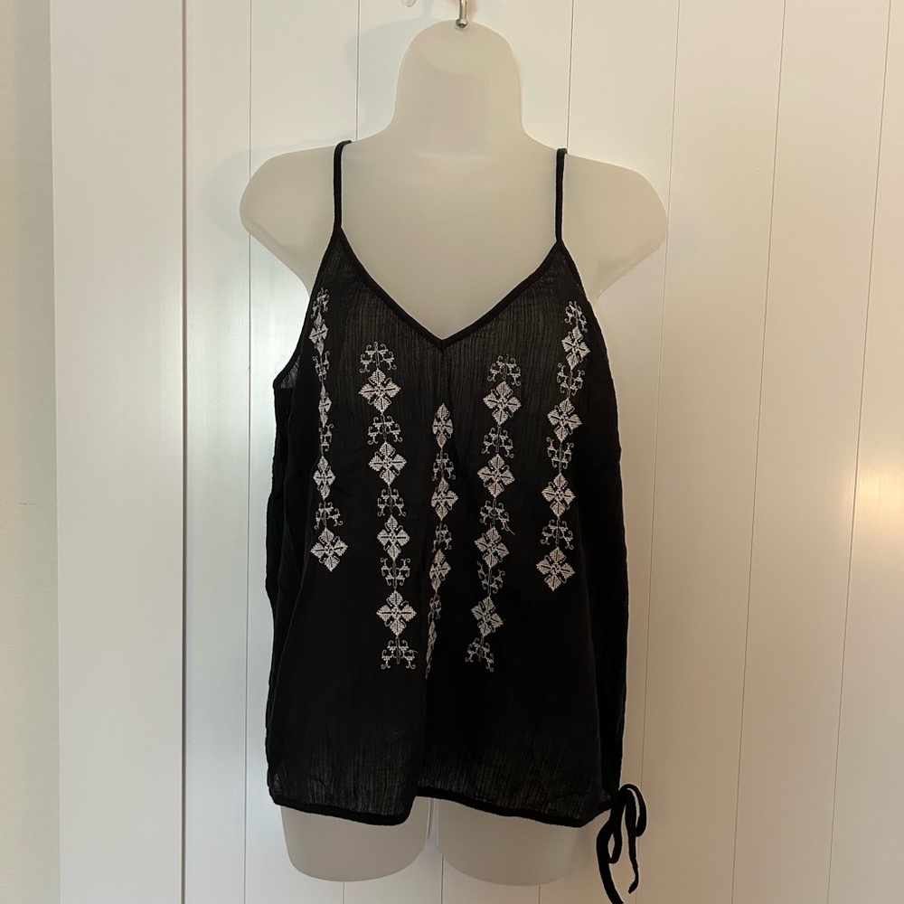 LOFT Black Blouse